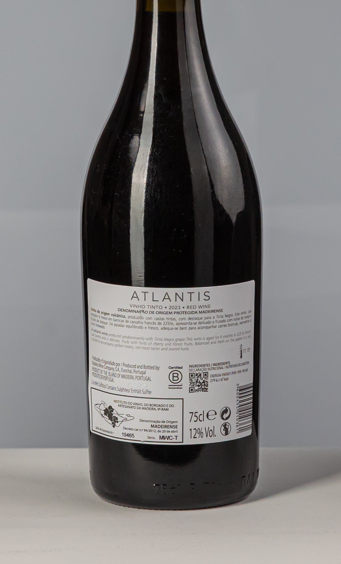Atlantis Red Wine