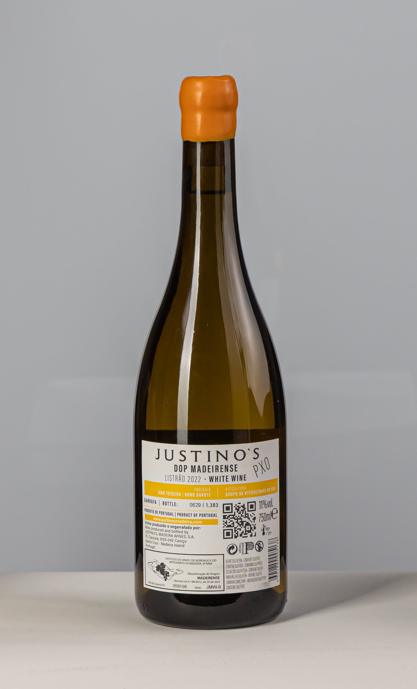 Justino  Porto Santo Listrão Biológico (75cl)