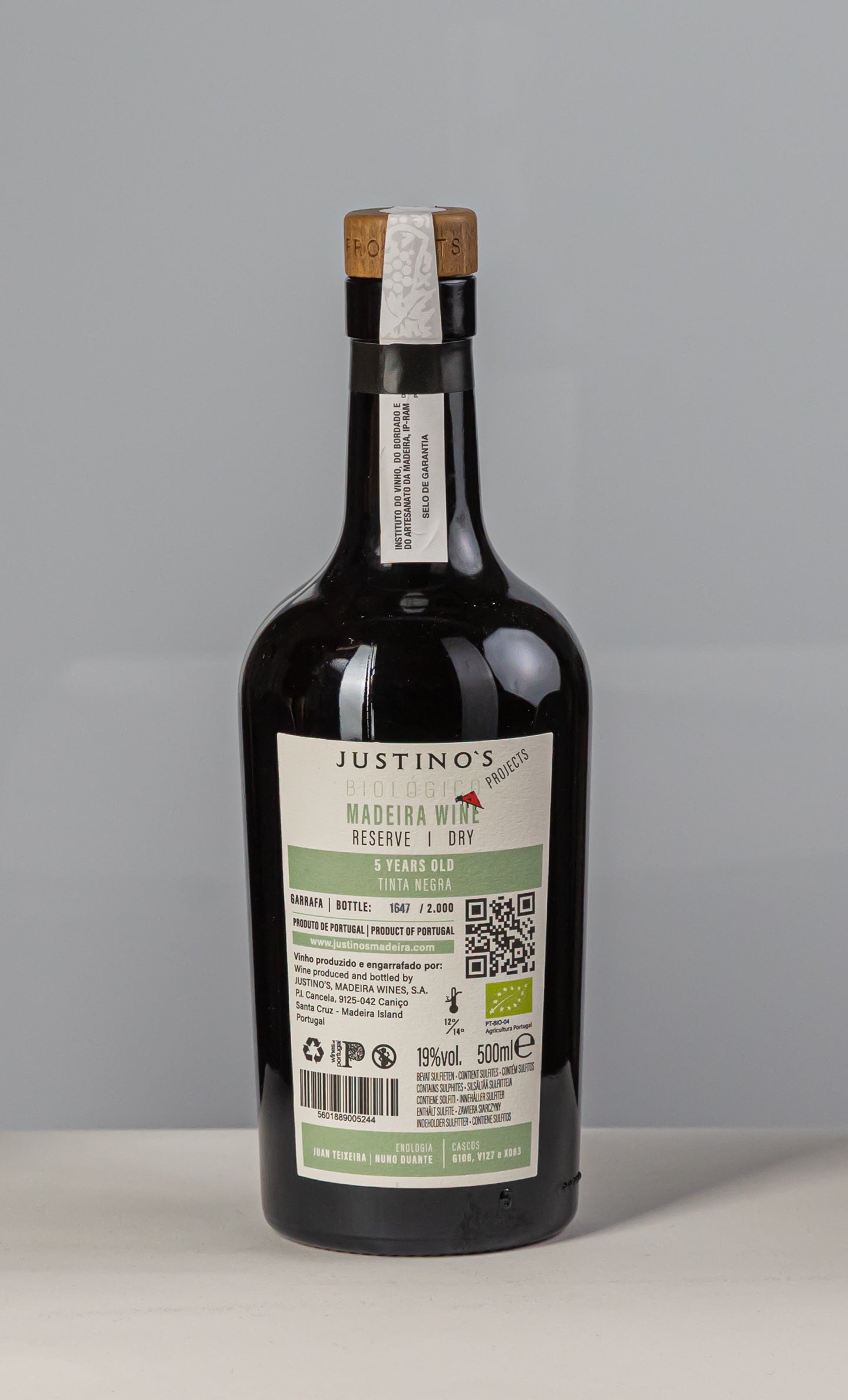 Justinos Madeira Wine Dry  5Years