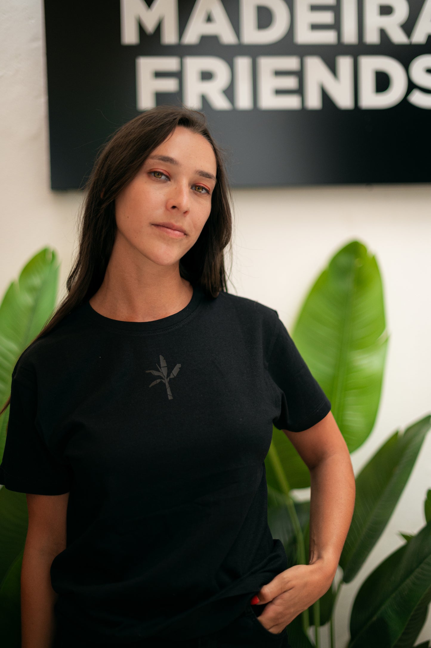 Normal T-Shirt - Black with Black Logo