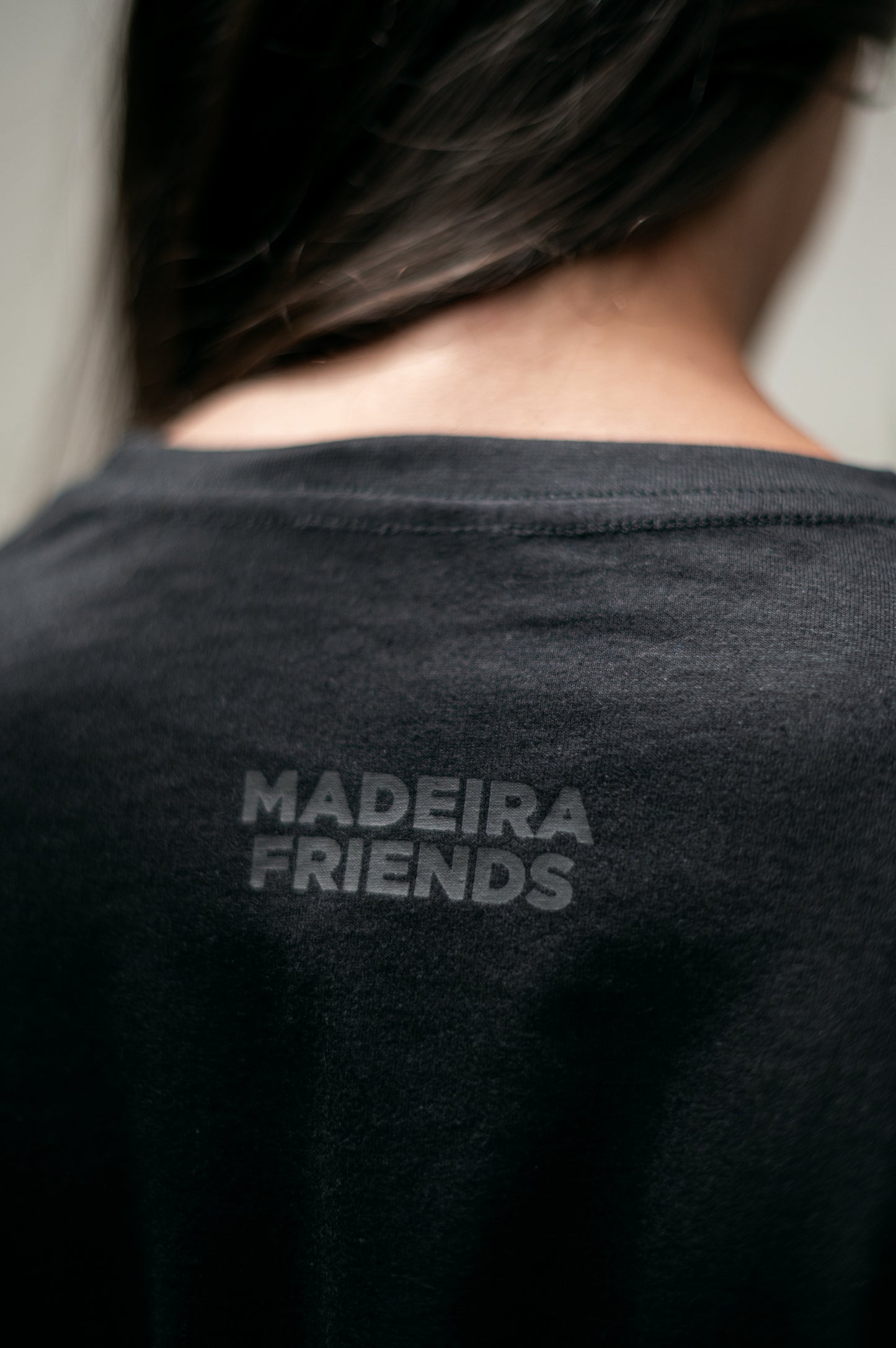 Normal T-Shirt - Black with Black Logo